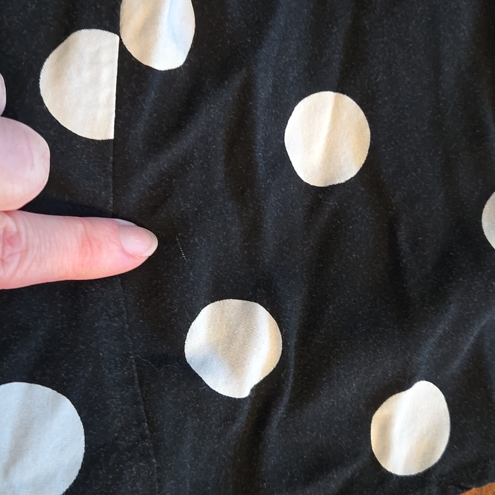 Torrid Black And White Polka Dot Midi Dress Size 1X - Picture 13 of 15